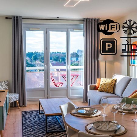 브론 T2 De Standing Climatise Avec Parking Prive, Tram T2 T5, Hopitaux Est 아파트 외부 사진